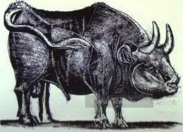 Der Bullenstaat III 1945 kubist Pablo Picasso Ölgemälde